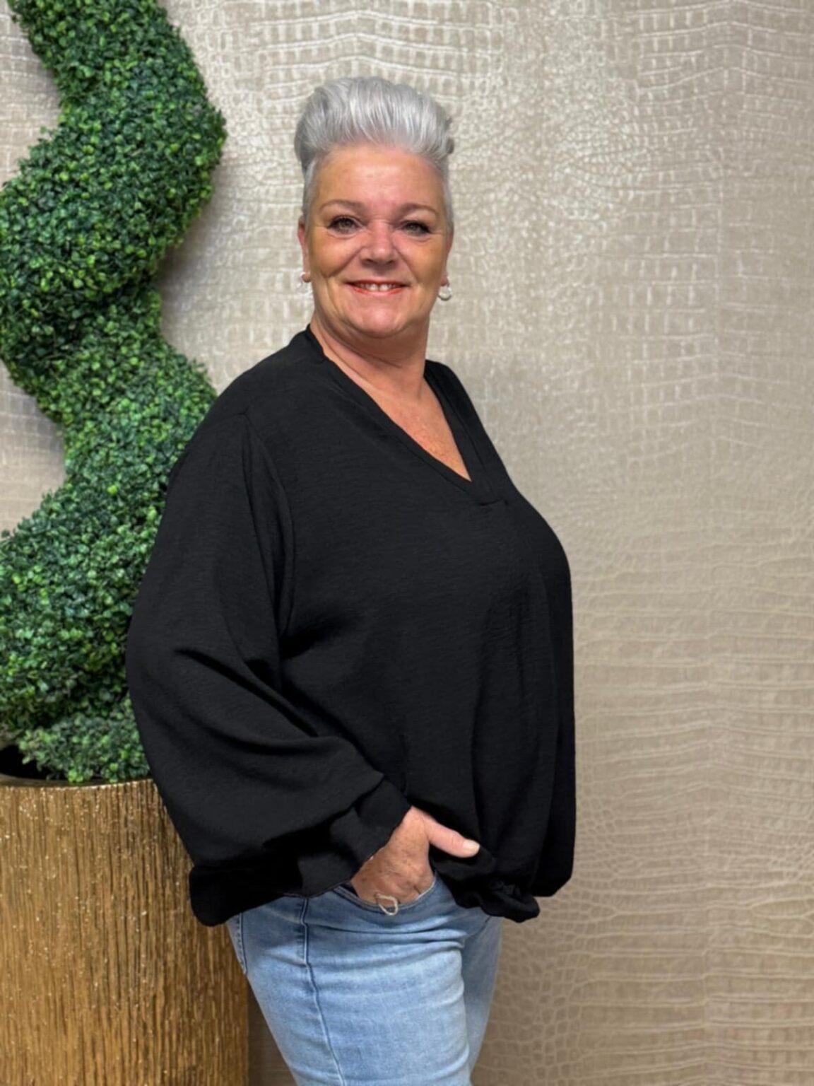 Co'couture 45004 ConnyCC blouse / tuniek Bruin | Jeroen Beekman damesmode