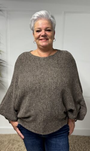 Trui met vleermuis mouw Willeke