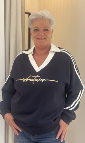 Sweater met v-hals Irene