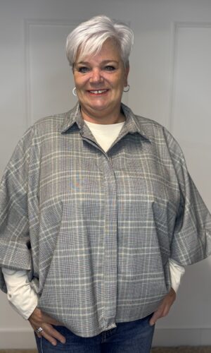 Blouse met vlindermouw Linde