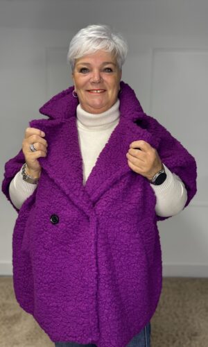 Teddy Gilet/Poncho Joyce