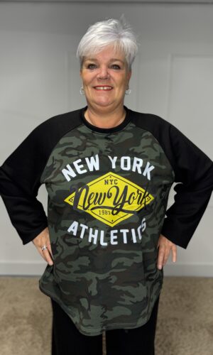 Sweater army print Soraya